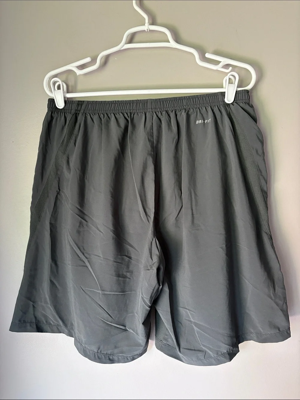 Nike Men’s Grey Dri Fit Running Shorts